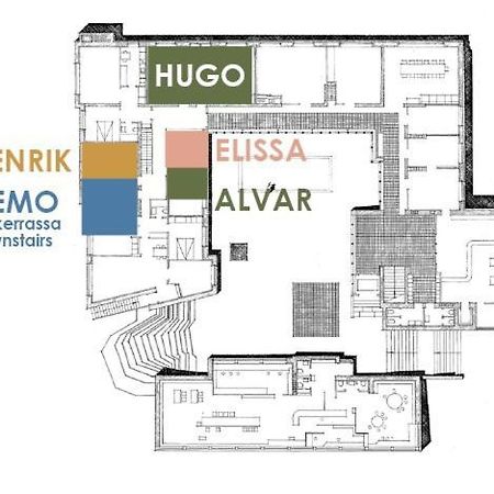 Saeynaetsalo Town Hall Saynatsalo Buitenkant foto